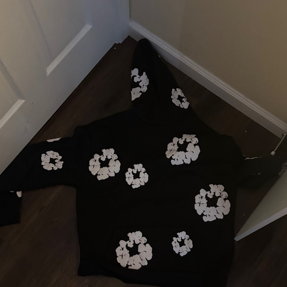 Black and White Denim tears hoodie African diaspora goods . takes price offers